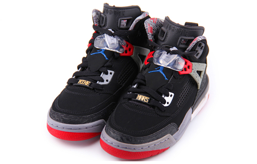 Lookbook (Academia) Air Jordan Spiz'Ike 'Negro Rojo Varsity' 317321-062