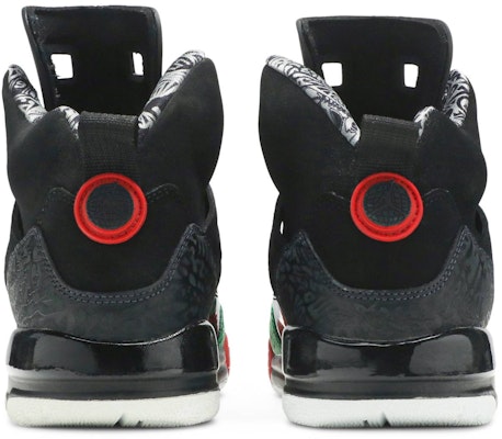 (小童) Air Jordan Spizike '黑色大学红' 2017 317321-026 Details for (小童) Air Jordan Spizike '黑色大学红' 2017 317321-026