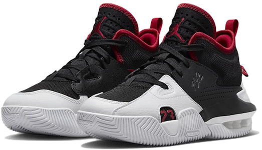 (Kanak-Kanak) Air Jordan Stay Loyal 2 'Hitam Putih Merah Gym' DQ8398-061 Lookbook (Kanak-Kanak) Air Jordan Stay Loyal 2 'Hitam Putih Merah Gym' DQ8398-061