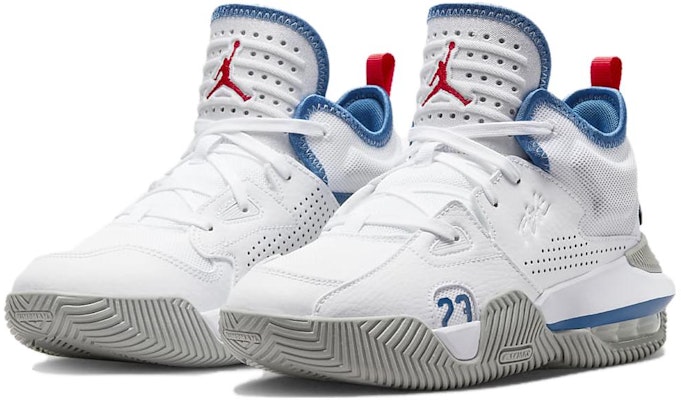 (Kanak-Kanak) Air Jordan Stay Loyal 2 'Putih Biru Asli' DQ8398-101 Lookbook (Kanak-Kanak) Air Jordan Stay Loyal 2 'Putih Biru Asli' DQ8398-101