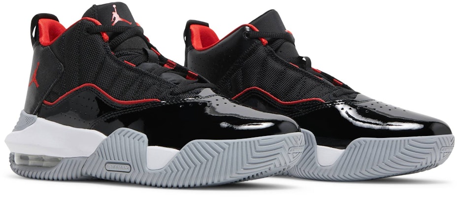 (小童) Air Jordan Stay Loyal '黑红' 运动鞋 DC7230-001 Cheap (小童) Air Jordan Stay Loyal '黑红' 运动鞋 DC7230-001