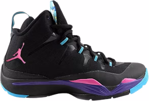 (Grade School) Air Jordan Super.Fly 2 'Black Club Pink' 602665-009 (Grade School) Air Jordan Super.Fly 2 'Black Club Pink' 602665-009