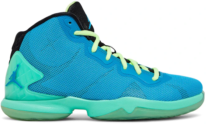(Grade School) Air Jordan Super.Fly 4 BG ''Blu Lagoon Green Glow'' 768930-404 Buy (Grade School) Air Jordan Super.Fly 4 BG ''Blu Lagoon Green Glow'' 768930-404