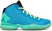 Buy (Kanak-Kanak) Air Jordan Super.Fly 4 BG 'Blue Lagoon Green Glow' 768930-404
