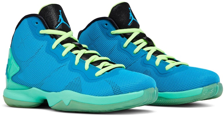 (小学款) Air Jordan Super.Fly 4 BG '蓝色泻湖绿色光芒' 768930-404 Cheap (小学款) Air Jordan Super.Fly 4 BG '蓝色泻湖绿色光芒' 768930-404