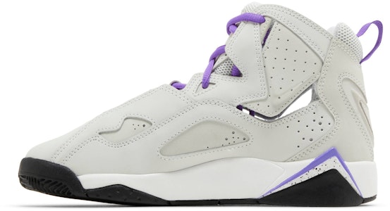 (Kanak-Kanak) Air Jordan True Flight 'Kelabu Asas Ungu Venom' 343795-052 Lookbook (Kanak-Kanak) Air Jordan True Flight 'Kelabu Asas Ungu Venom' 343795-052