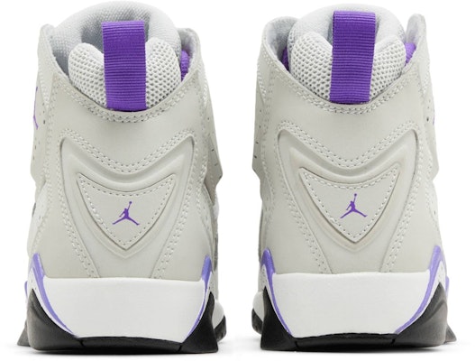 (Grade School) Air Jordan True Flight 'Base Grey Purple Venom' 343795-052 Details for (Grade School) Air Jordan True Flight 'Base Grey Purple Venom' 343795-052