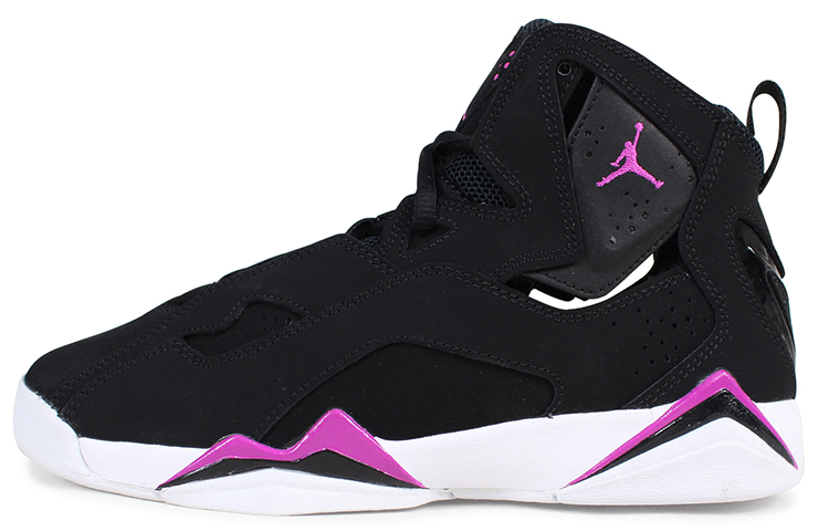 Buy (大童款) Air Jordan True Flight '黑色紫红' 运动鞋 342774-001