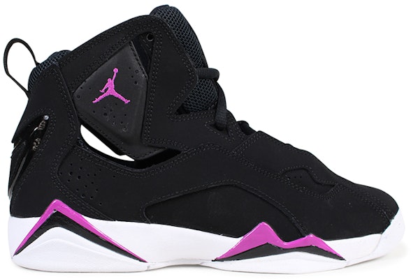 (大童款) Air Jordan True Flight '黑色紫红' 运动鞋 342774-001 Order (大童款) Air Jordan True Flight '黑色紫红' 运动鞋 342774-001