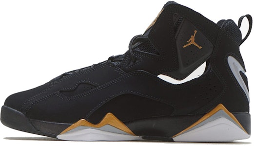 (Grade School) Air Jordan True Flight 'Hitam Emas Metalik' 343795-070 Buy (Grade School) Air Jordan True Flight 'Hitam Emas Metalik' 343795-070