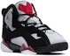 Lookbook (Kanak-Kanak) Air Jordan True Flight 'Hitam Merah Kelabu' 343795-060