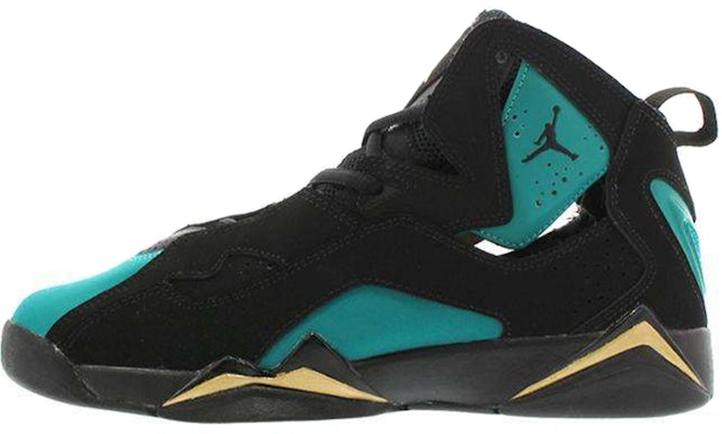 (Grade School) Air Jordan True Flight GG 'Black Rio Teal' 342774-014 Buy (Grade School) Air Jordan True Flight GG 'Black Rio Teal' 342774-014