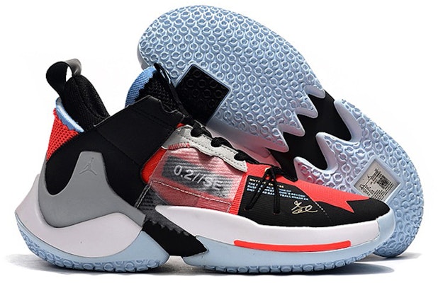 (Grade School) Air Jordan Why Not Zer0.2 SE 'Red Orbit Black' CK0494-600 Lookbook (Grade School) Air Jordan Why Not Zer0.2 SE 'Red Orbit Black' CK0494-600