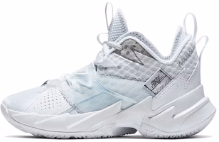 (Grade School) Air Jordan Why Not Zer0.3 'Triple White' CD5804-103 (Grade School) Air Jordan Why Not Zer0.3 'Triple White' CD5804-103