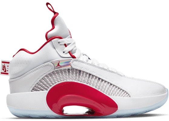 (Kanak-Kanak Sekolah) Air Jordan XXXV Putih Merah Api CQ9433-100 Buy (Kanak-Kanak Sekolah) Air Jordan XXXV Putih Merah Api CQ9433-100