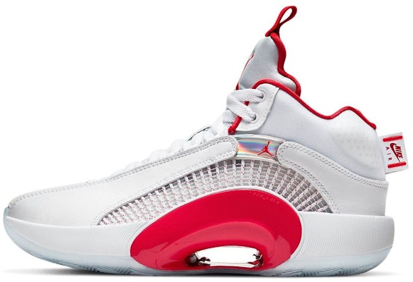 (Kanak-Kanak Sekolah) Air Jordan XXXV Putih Merah Api CQ9433-100 Buy (Kanak-Kanak Sekolah) Air Jordan XXXV Putih Merah Api CQ9433-100