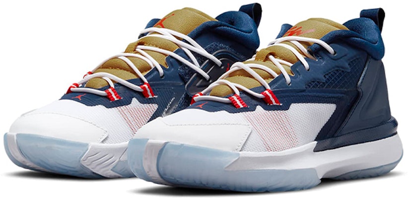 (Sekolah Dasar) Air Jordan Zion 1 'USA' DC2024-401 Lookbook (Sekolah Dasar) Air Jordan Zion 1 'USA' DC2024-401