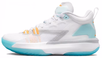 (Grade School) Air Jordan Zion 1 'White Dynamic Turquoise' DA3131-101 (Grade School) Air Jordan Zion 1 'White Dynamic Turquoise' DA3131-101
