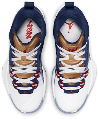 (Kanak-kanak) Air Jordan Zion 1 PF 'USA' DA3131-401 Shop (Kanak-kanak) Air Jordan Zion 1 PF 'USA' DA3131-401