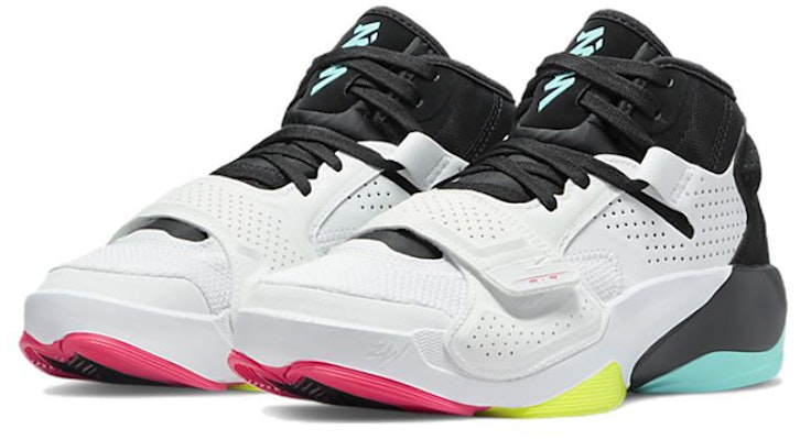 (小学年级) Air Jordan Zion 2 '活力绿松石' DO9514-107 Lookbook (小学年级) Air Jordan Zion 2 '活力绿松石' DO9514-107