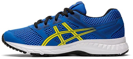 (Grade School) ASICS Contend 5 'Illusion Blue Lemon' 1014A049-401 (Grade School) ASICS Contend 5 'Illusion Blue Lemon' 1014A049-401