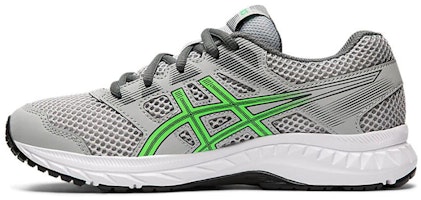 (Grade School) ASICS Contend 5 'Mid Grey New Leaf' 1014A049-021 (Grade School) ASICS Contend 5 'Mid Grey New Leaf' 1014A049-021