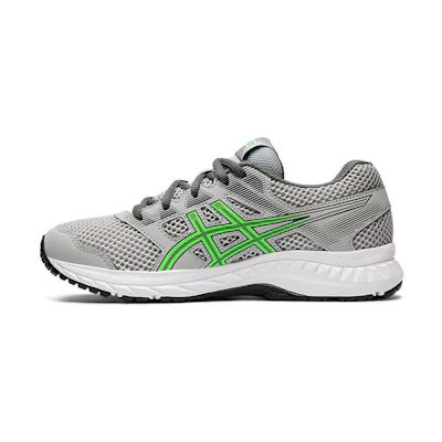 (GS) ASICS Contend 5 'Mid Grey New Leaf'