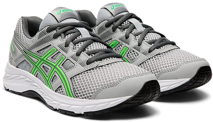 (Grade School) ASICS Contend 5 'Kelabu Tengah dan Daun Baharu' 1014A049-021 Lookbook (Grade School) ASICS Contend 5 'Kelabu Tengah dan Daun Baharu' 1014A049-021
