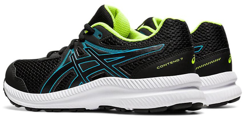 (小童款) ASICS Contend 7 '黑色 数字水蓝' 1014A192-007 Lookbook (小童款) ASICS Contend 7 '黑色 数字水蓝' 1014A192-007