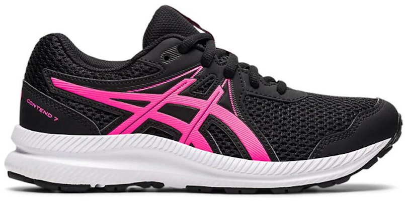 GS アシックス コンテンツ7 「ブラック/ホットピンク」 1014A192-006 Order GS アシックス コンテンツ7 「ブラック/ホットピンク」 1014A192-006