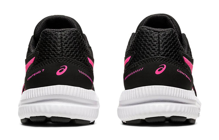 Shop (Kanak-Kanak) ASICS Contend 7 'Hitam Merah Jambu Panas' 1014A192-006