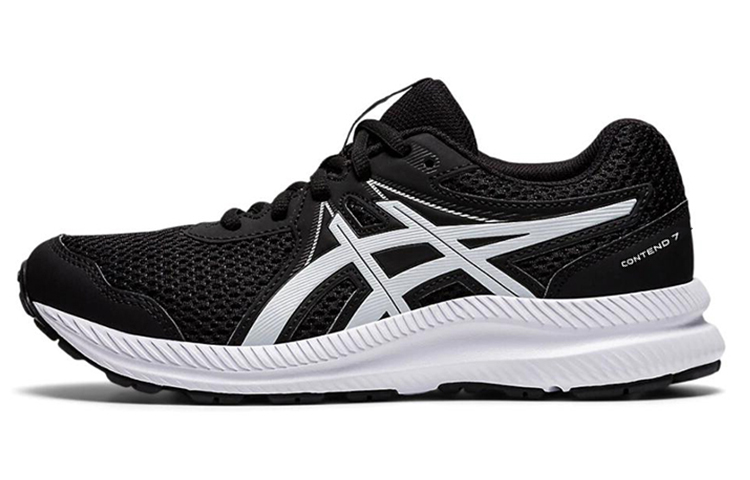 Buy (Para Niños) ASICS Contend 7 'Negro Blanco' 1014A192-002