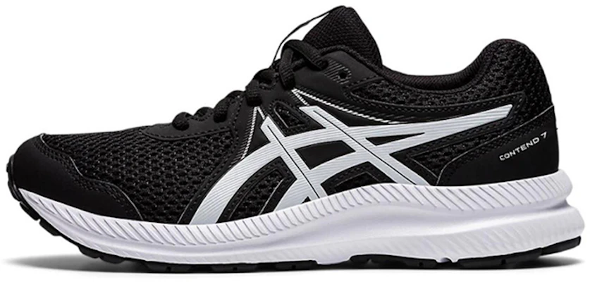 (小童款) ASICS Contend 7 '黑白' 1014A192-002 Buy (小童款) ASICS Contend 7 '黑白' 1014A192-002