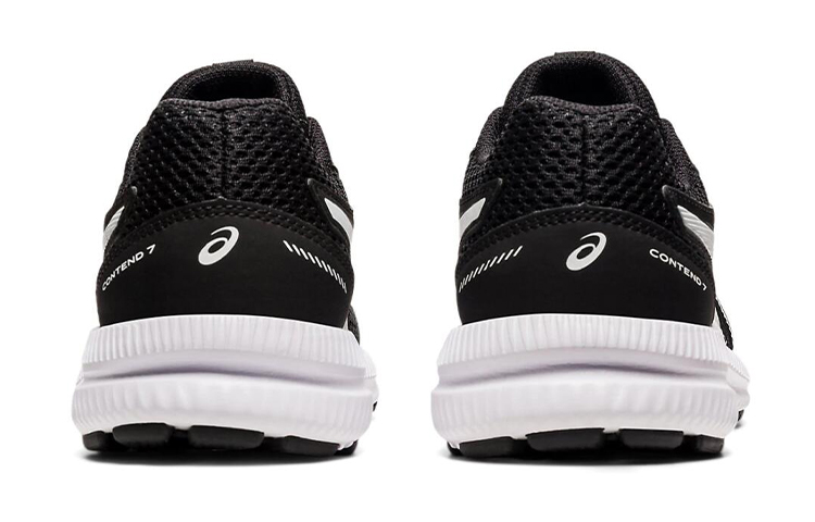 Shop (Para Niños) ASICS Contend 7 'Negro Blanco' 1014A192-002