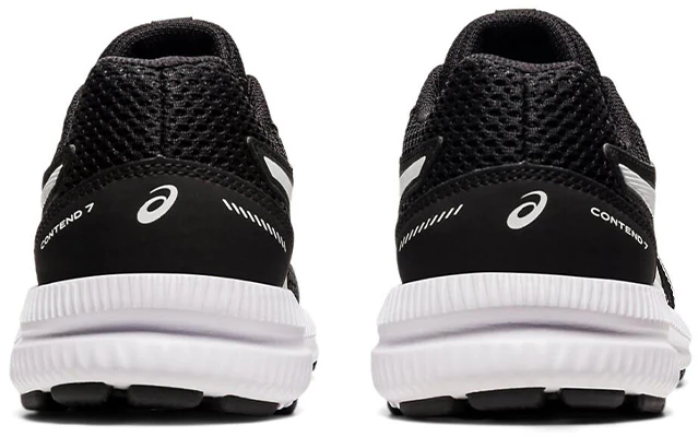 (Para Niños) ASICS Contend 7 'Negro Blanco' 1014A192-002 Shop (Para Niños) ASICS Contend 7 'Negro Blanco' 1014A192-002