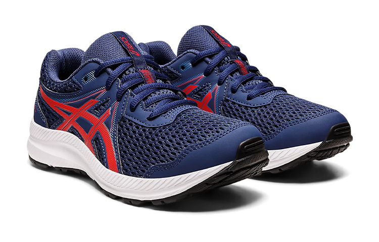 Lookbook (Enfant) ASICS Contend 7 ''Bleu Océan Rouge'' 1014A192-423