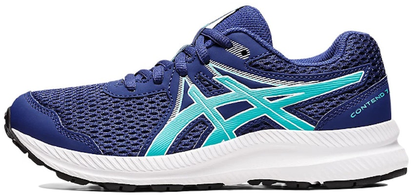 (Anak-Anak) ASICS Contend 7 'Dive Blue Sea Glass' 1014A192-424 Buy (Anak-Anak) ASICS Contend 7 'Dive Blue Sea Glass' 1014A192-424