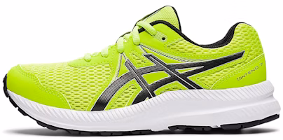 (Grade School) ASICS Contend 7 'Hazard Green' 1014A192-301 (Grade School) ASICS Contend 7 'Hazard Green' 1014A192-301
