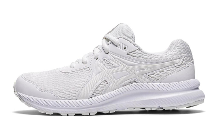 (Grade School) ASICS Contend 7 'Triple White' 1014A192-103
