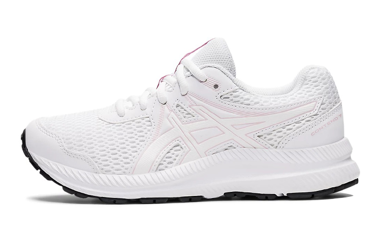 Buy (Grade School) ASICS Contend 7 'Putih Barely Rose' 1014A192-121