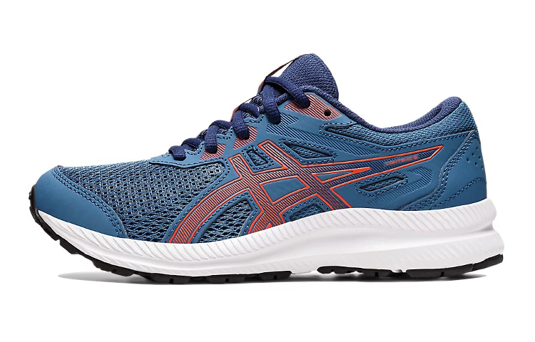 Buy (Grade School) ASICS Contend 8 'Azul Tomate Cherry' 1014A259-401