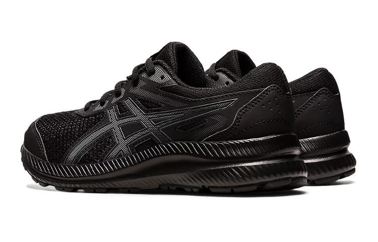 Shop ASICS Contend 8 'Hitam Carrier Grey' Anak SD 1014A259-001