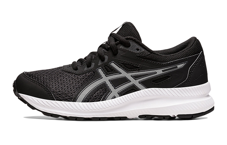 (Grade School) ASICS Contend 8 'Black White' 1014A259-002