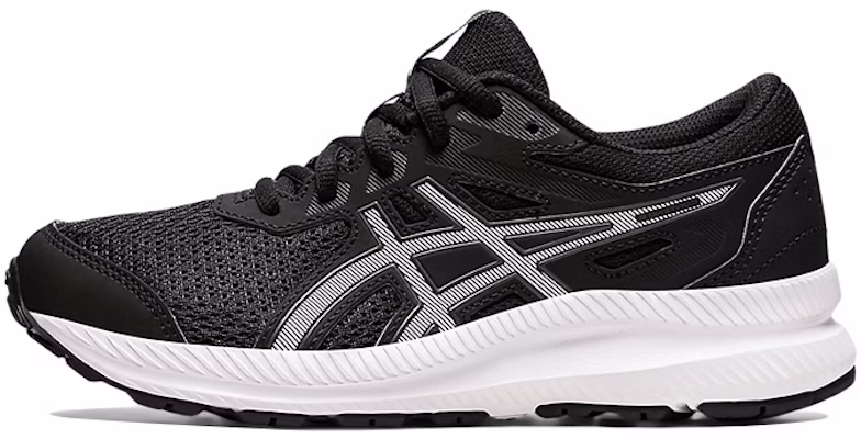 (Para Niños) ASICS Contend 8 'Negro Blanco' 1014A259-002 Buy (Para Niños) ASICS Contend 8 'Negro Blanco' 1014A259-002