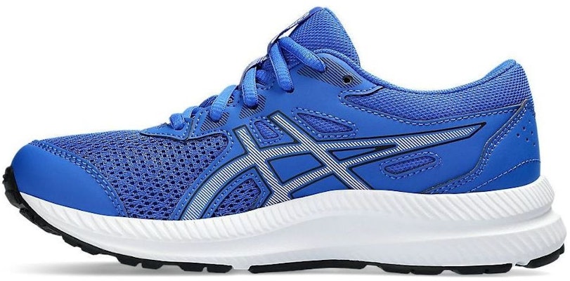 (Para Niños) ASICS Contend 8 'Azul Ilusión Plata Pura' 1014A259-406 Buy (Para Niños) ASICS Contend 8 'Azul Ilusión Plata Pura' 1014A259-406