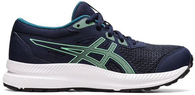 아식스 컨텐드 8 '미드나잇 뉴 리프' (초등학생) 1014A259-403 Order 아식스 컨텐드 8 '미드나잇 뉴 리프' (초등학생) 1014A259-403