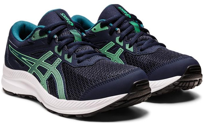 아식스 컨텐드 8 '미드나잇 뉴 리프' (초등학생) 1014A259-403 Lookbook 아식스 컨텐드 8 '미드나잇 뉴 리프' (초등학생) 1014A259-403