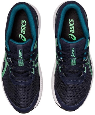 아식스 컨텐드 8 '미드나잇 뉴 리프' (초등학생) 1014A259-403 Purchase 아식스 컨텐드 8 '미드나잇 뉴 리프' (초등학생) 1014A259-403