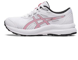 (Grade School) ASICS Contend 8 'White Electric Red' 1014A259-103 (Grade School) ASICS Contend 8 'White Electric Red' 1014A259-103
