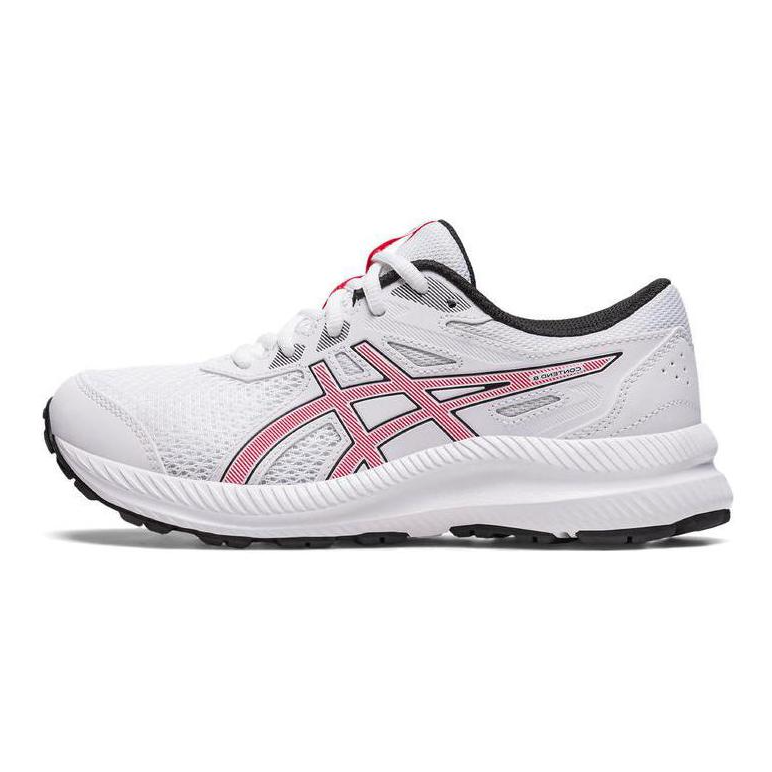 Buy (Grade School) ASICS Contend 8 'White Electric Red' 1014A259-103